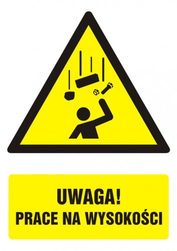 Uwaga! prace na wysokości